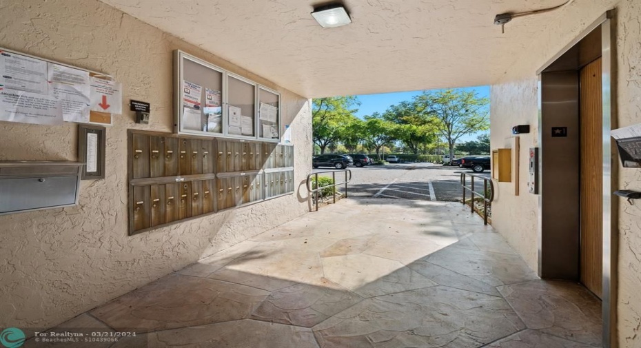 Elevator entrance