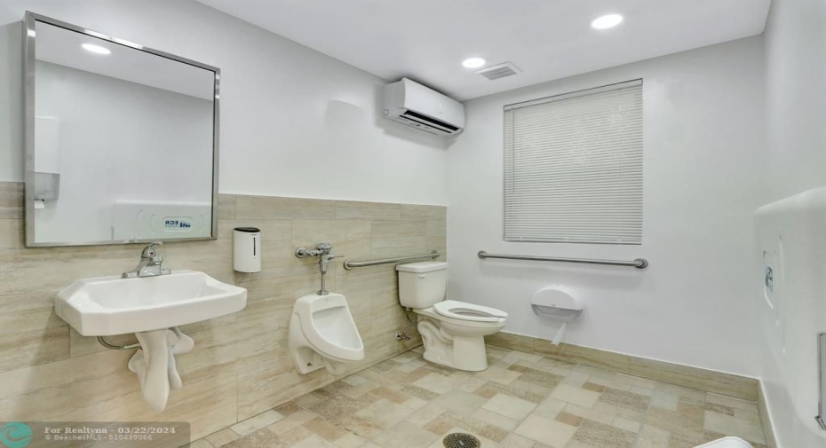 Pool and Gym bathroom