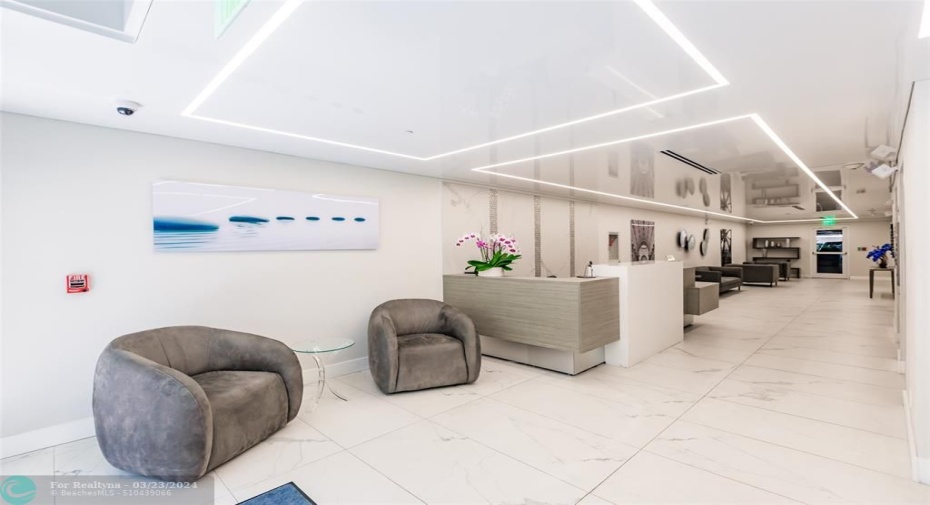 Gorgeous new lobby