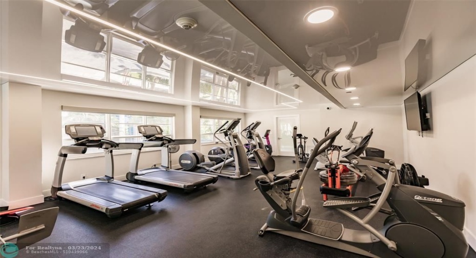 New fitness center