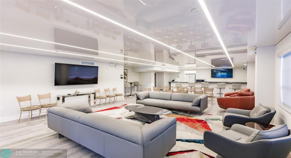 Newly renovated community room