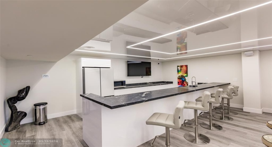 New kitchen in community room