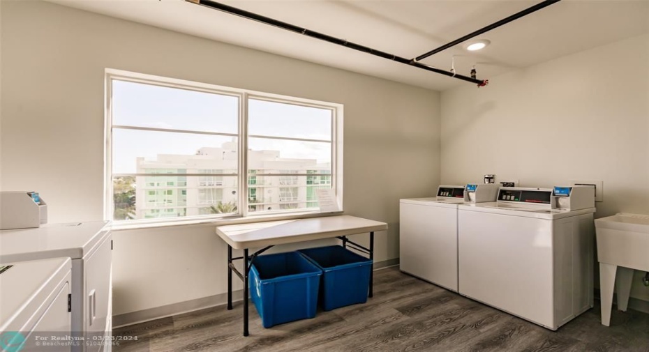 Laundry on each floor