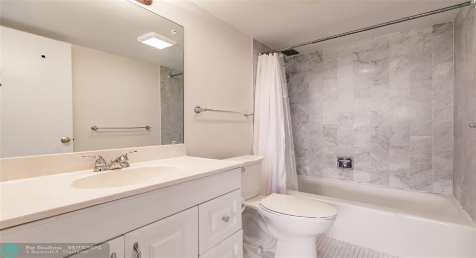 Updated primary bathroom
