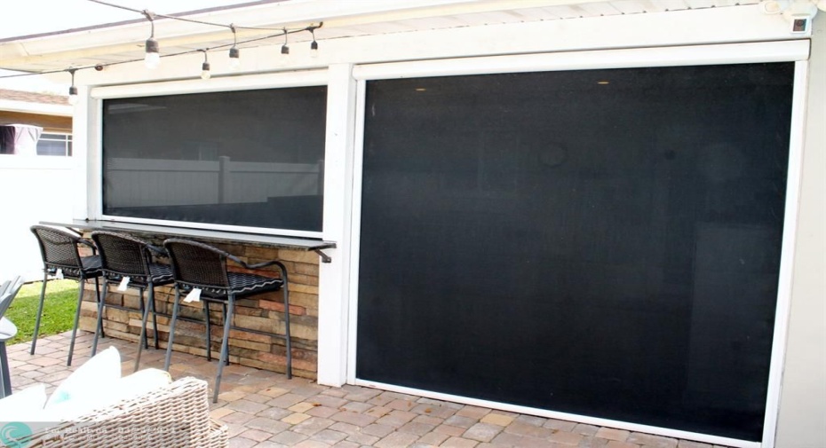 Electric Roll down screens