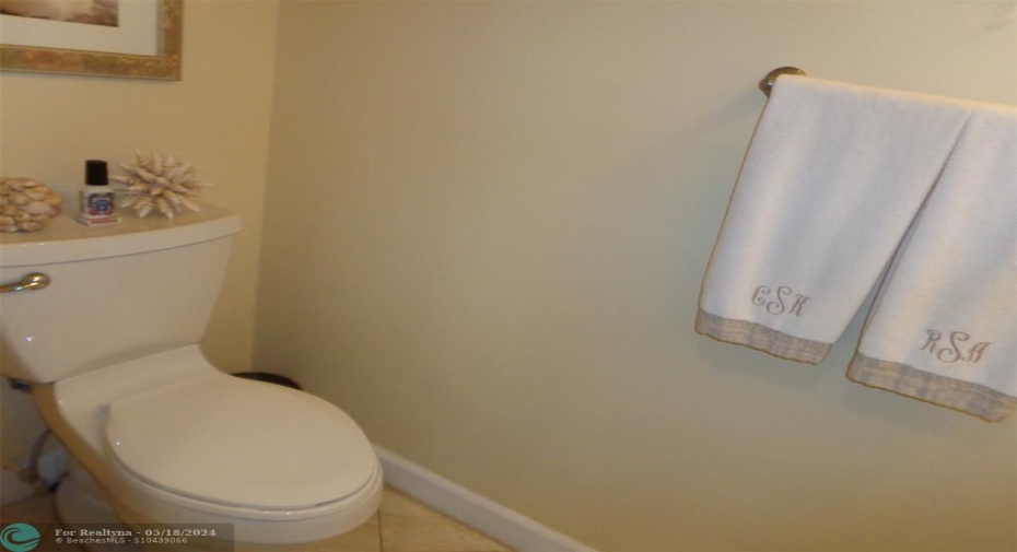 1/2 BATH-1ST FLOOR
