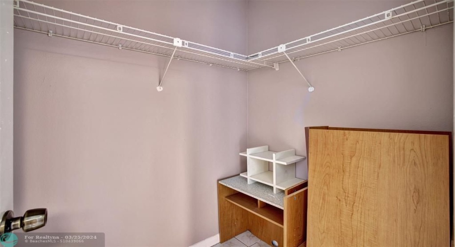 2nd Master Suite Walk-In Closet