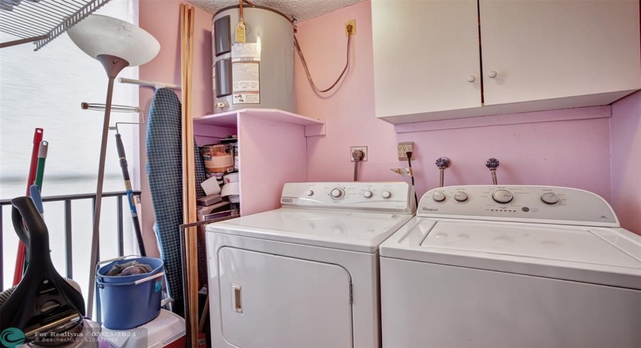 In-Unit Laundry Room