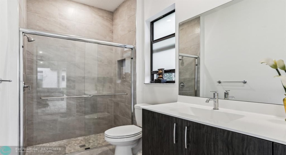 Backyard bathroom
