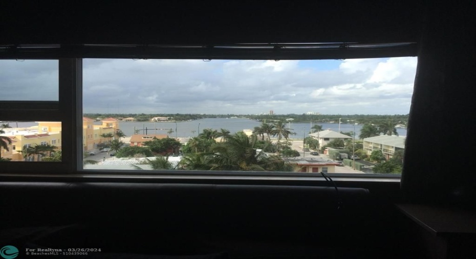 VIEW FROM BEDROOM