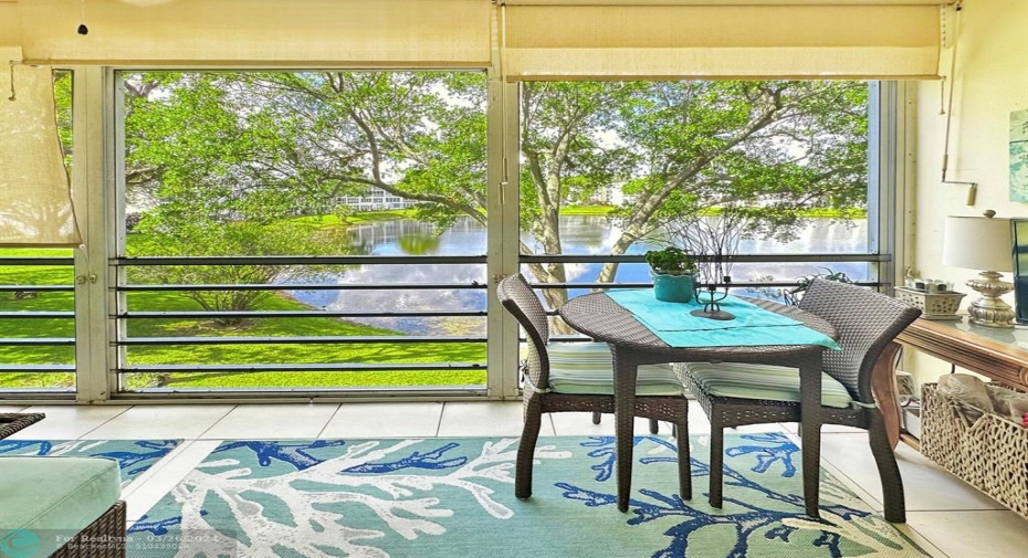 Unobstructed Lakeview Faces West to View Florida Sunsets.