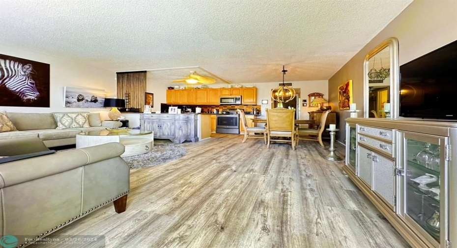View of Condo from Front Door Entrance