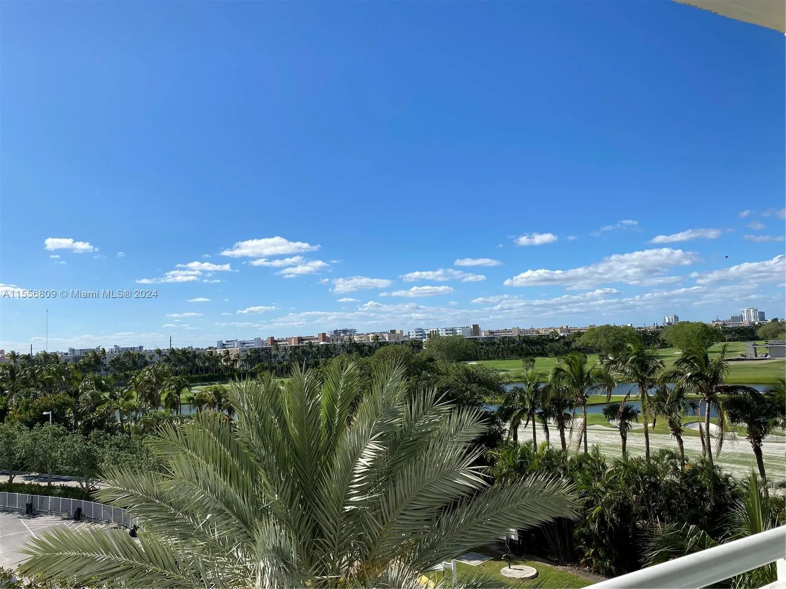 View from the balcony