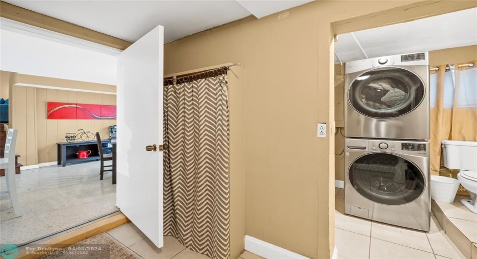 Laundry and 1/2 Bath