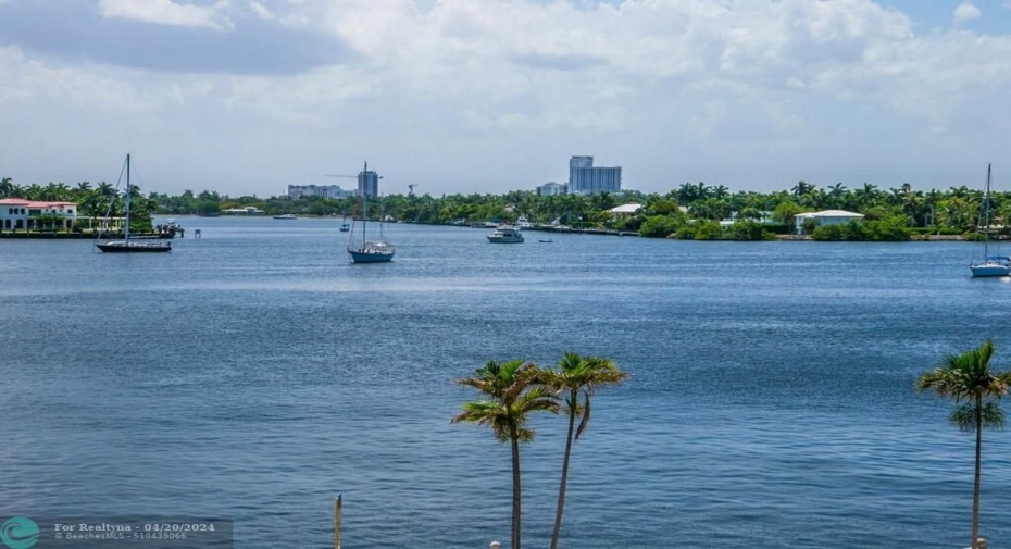 INTERCOASTAL VIEW FROM BEDROOM