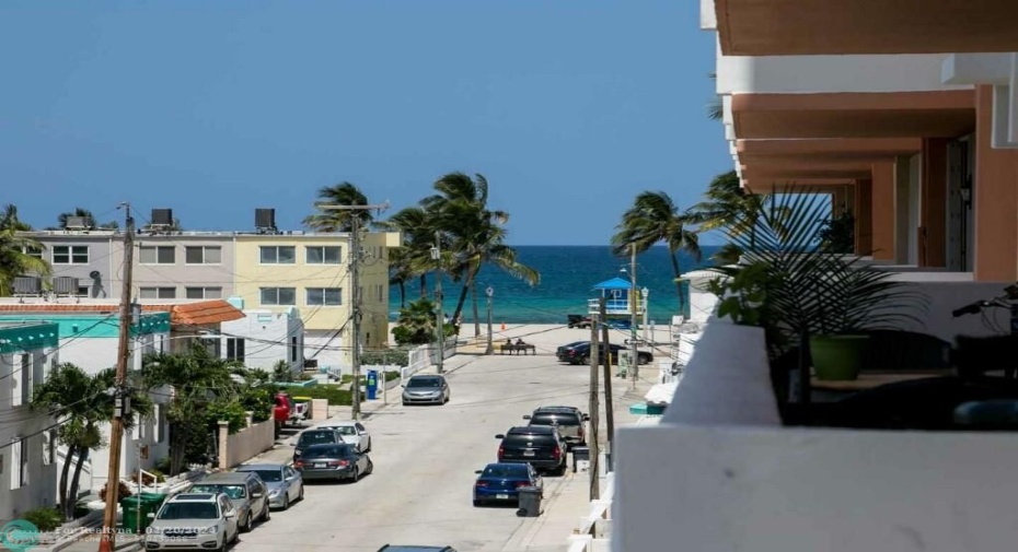 GREAT VIEW FROM BALCONY
