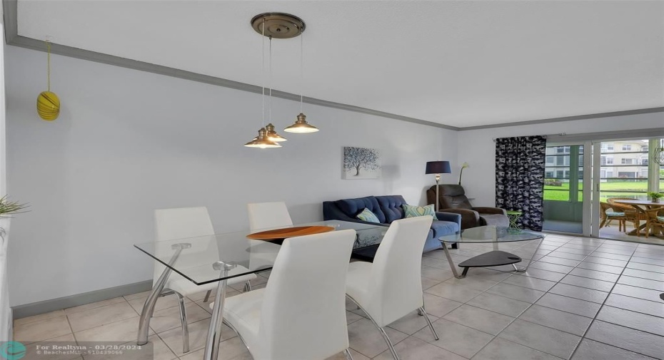 Open to living room