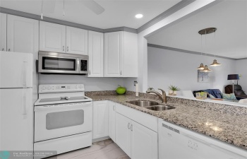 Bright and open kitchen