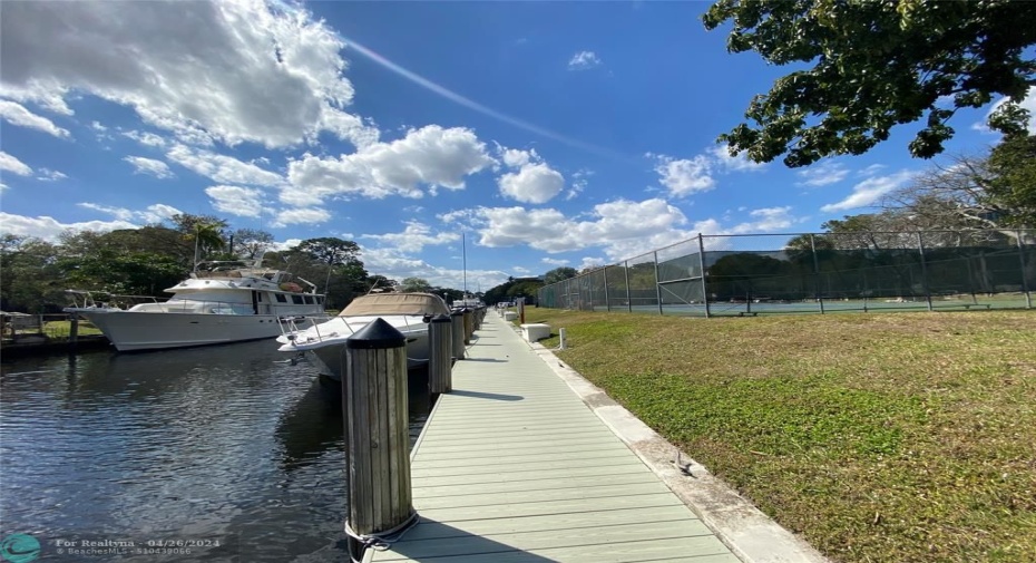 DOCK SPACES AVAILABLE CHECK WITH HOA