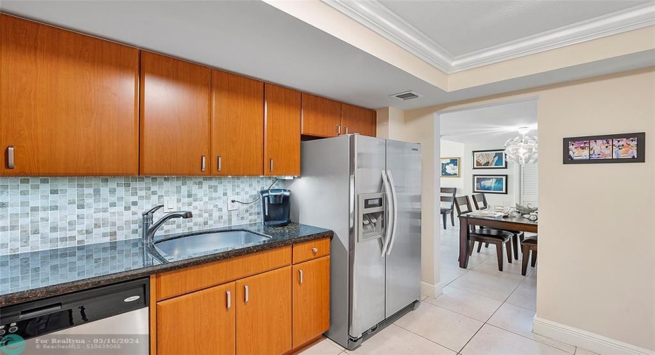 Dining room from kitchen