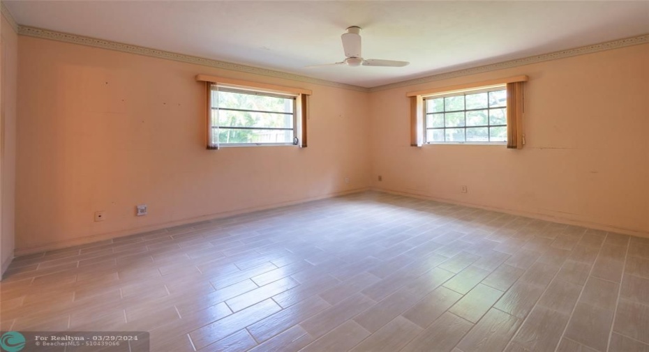 off Dining Room, split plan from other bedrooms
