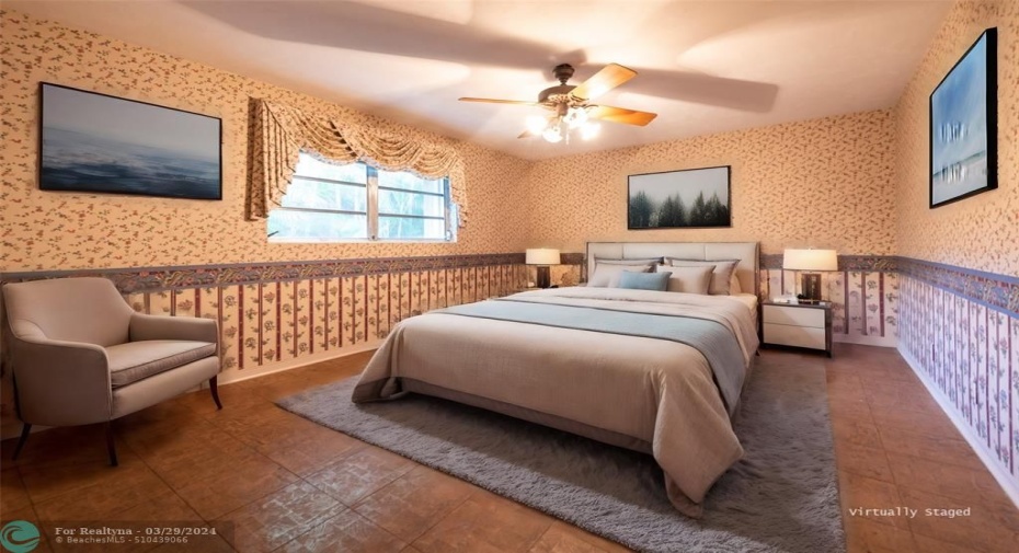 2nd Bedroom VIRTUALLY STAGED