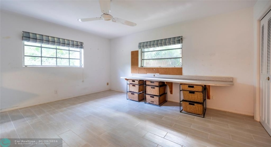Number 3 Bedroom used currently as office
