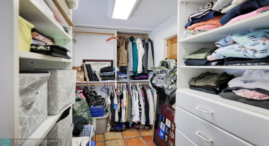 Primary Closet