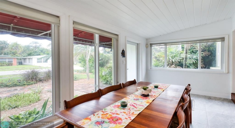 2nd view of entrance/dining room
