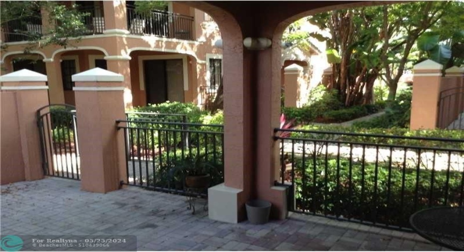 Wraparound Patio