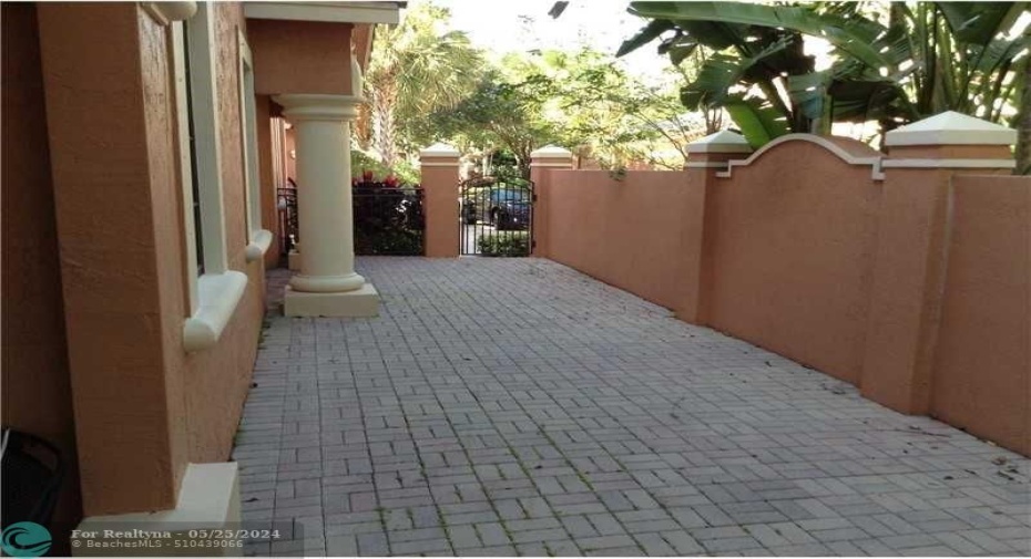 Wraparound Patio
