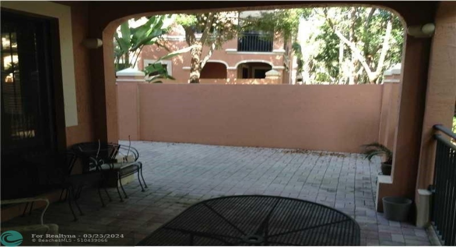 Wraparound Patio