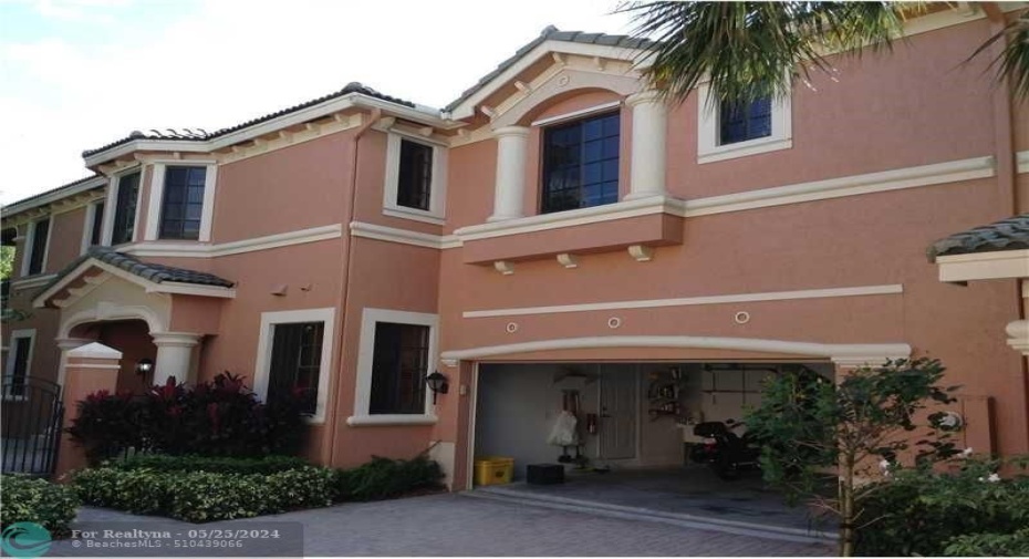 Oversized Attached Two Car Garage