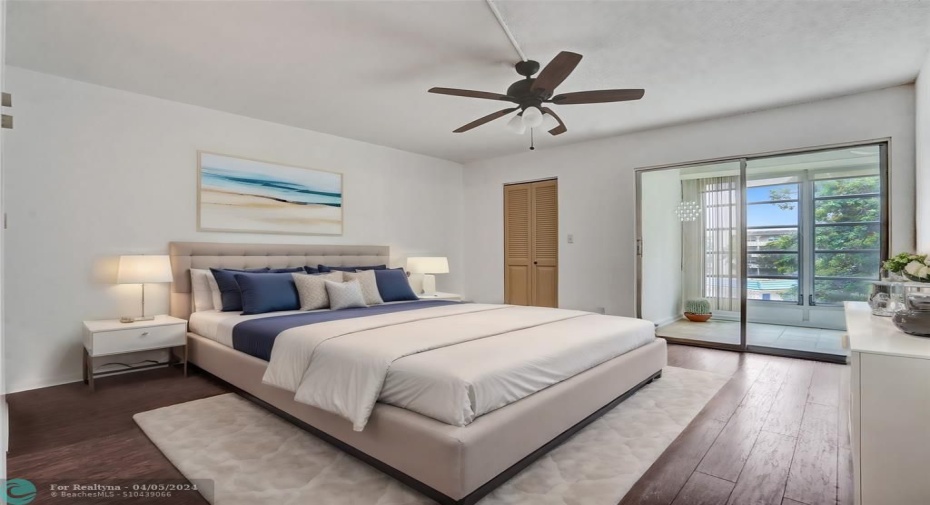 Primary Bedroom - Virtually Staged