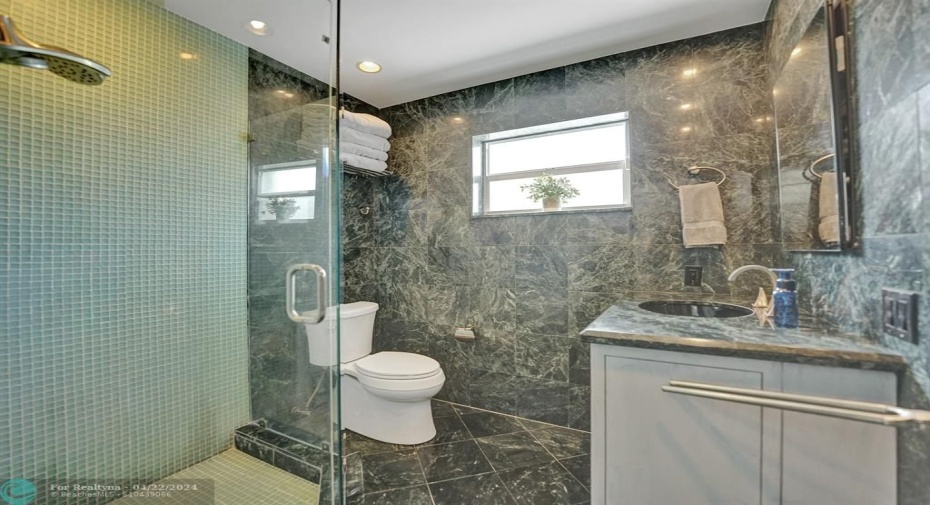 Primary bathroom!