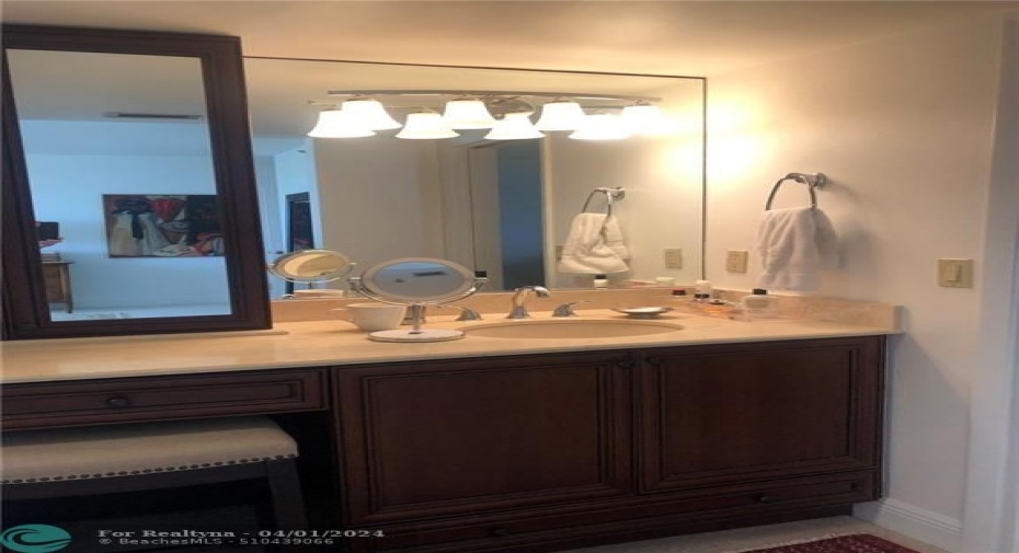 Vanity area
