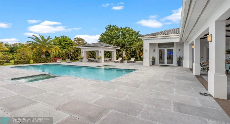 Pool area