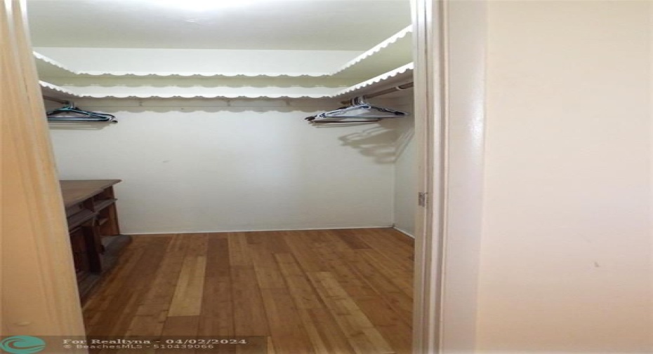 Main Bedroom Closet