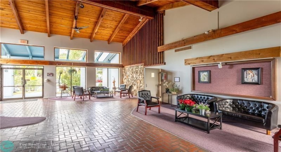 WELCOME ROOM AT CLUB HOUSE