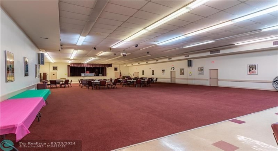 VERY LARGE CLUBHOUSE BUILDING