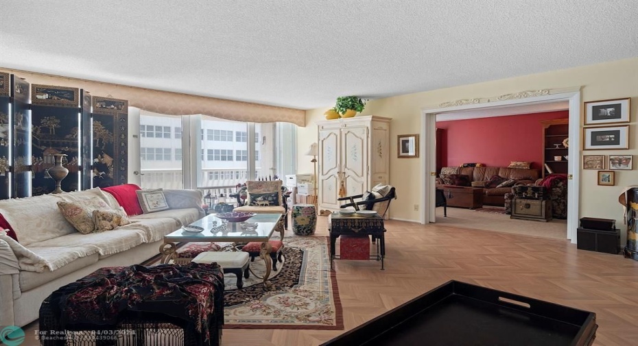 Living Room Opens to Guest Bedroom/Den/Library/Office