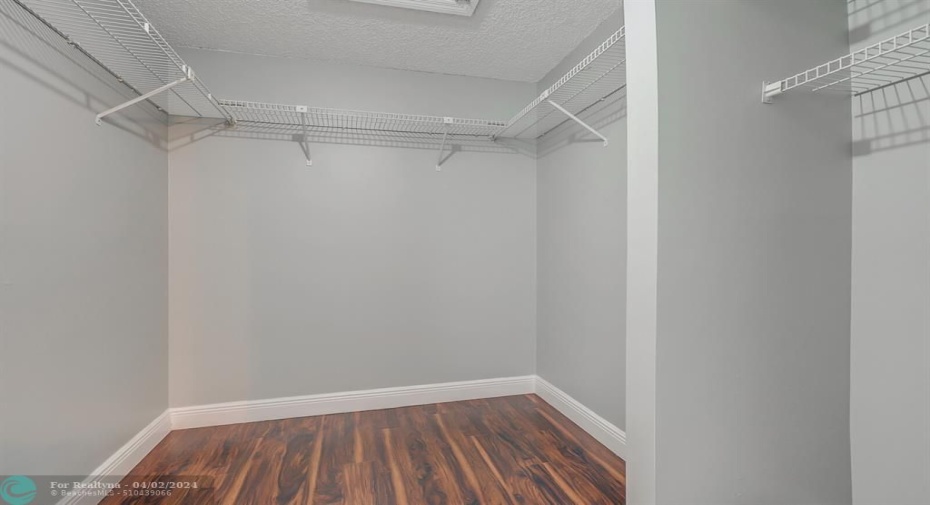 PRIMARY CLOSET