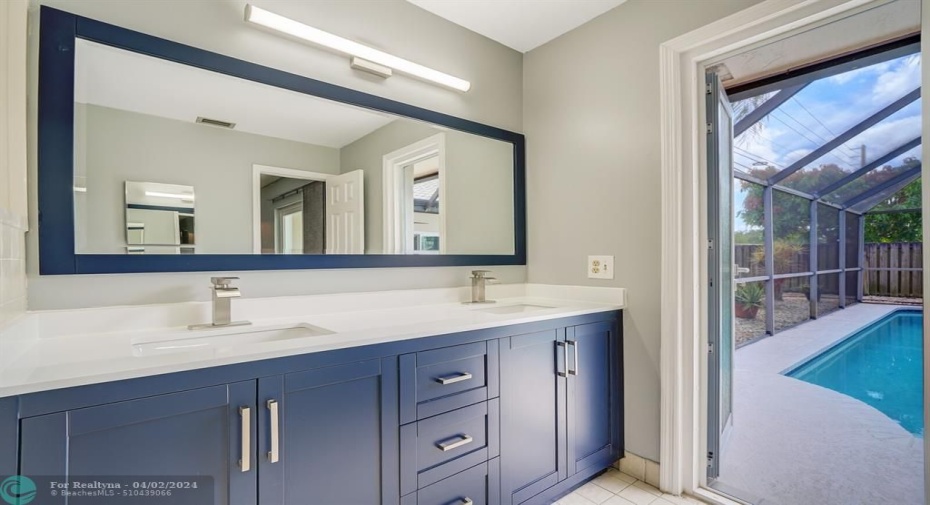 RENOVATED PRIMARY BATHROOM