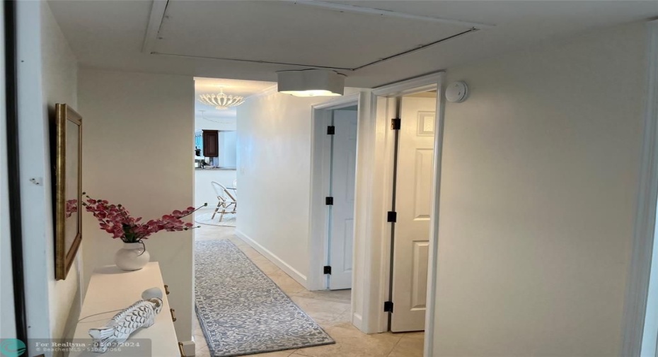 Entry to residence