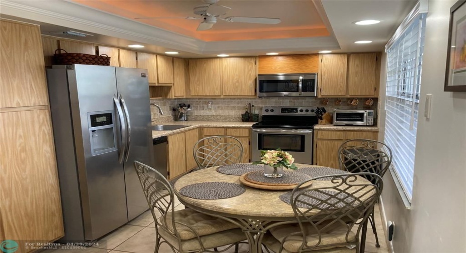 Spacious kitchen with all new appliances in '23.