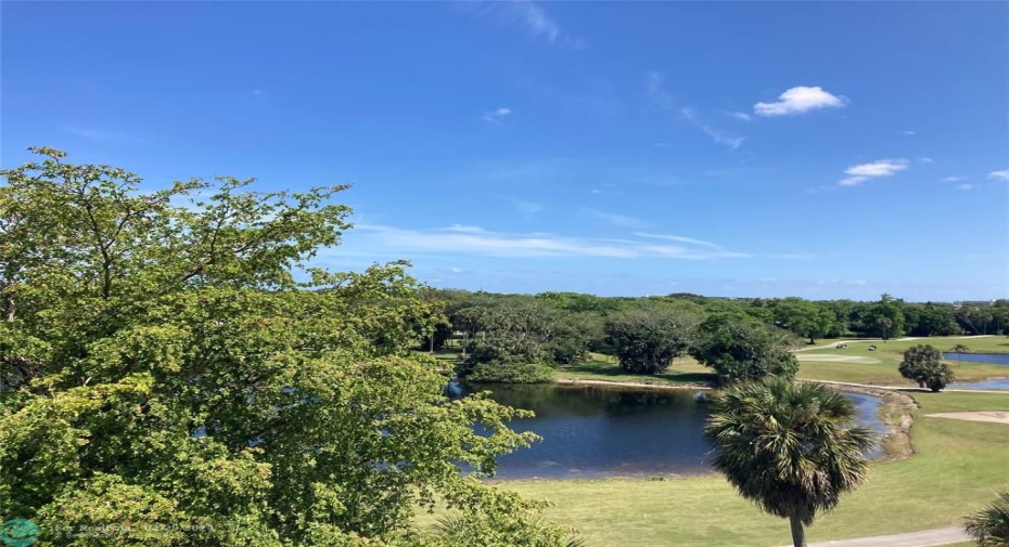 You won't tire of the views from your private patio!