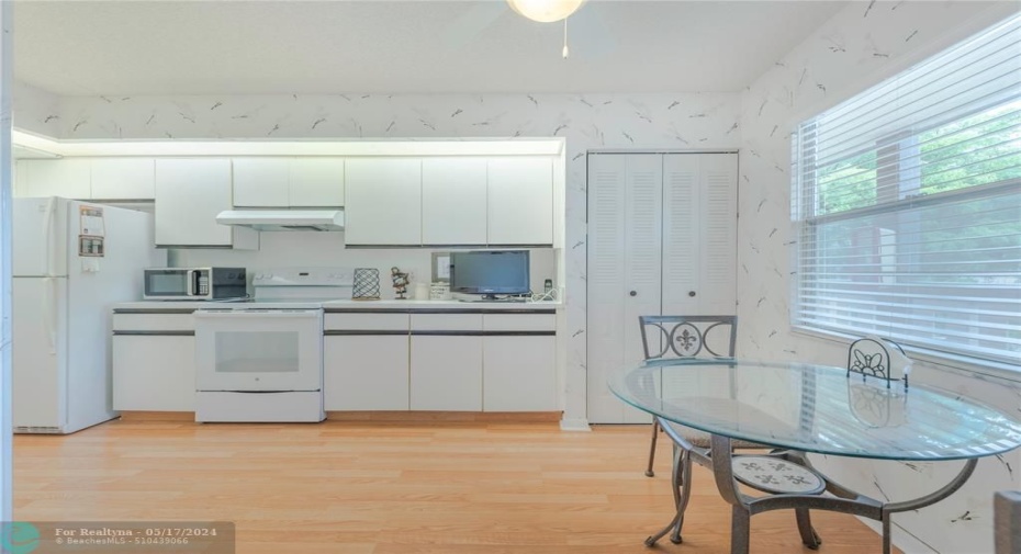 very spacious kitchen