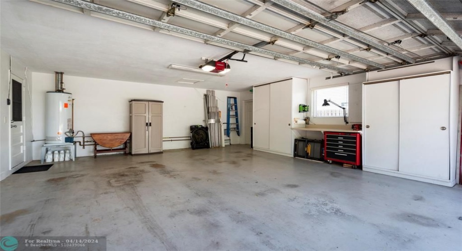 Two car garage