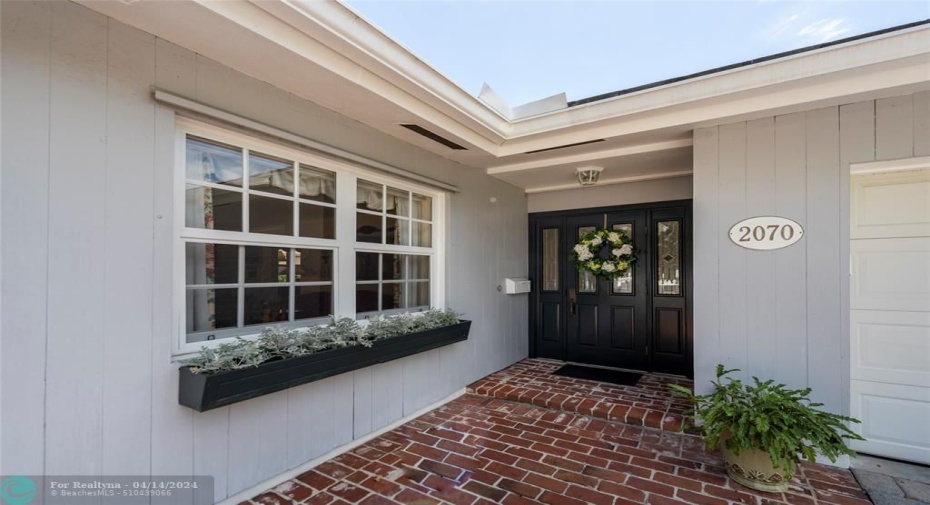 Front entrance