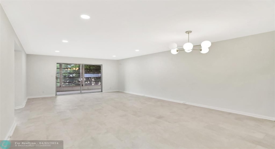 dining and living rooms